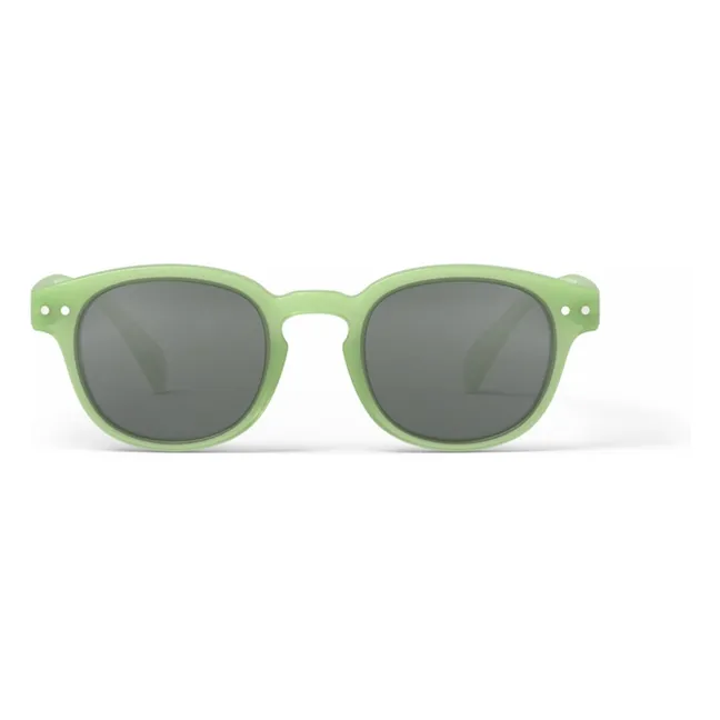 Sonnenbrille #C Junior | Mandelgrün
