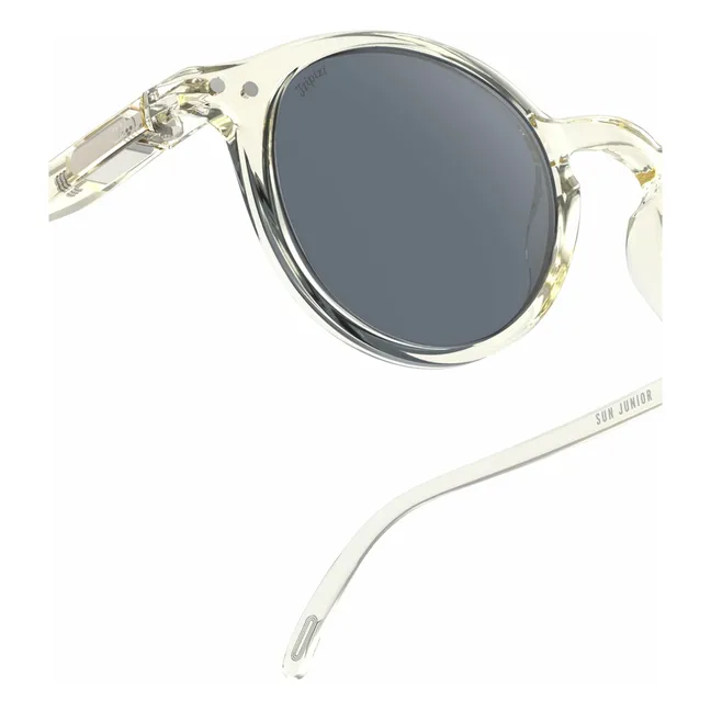 Lunettes de Soleil #D Junior | Jaune pâle