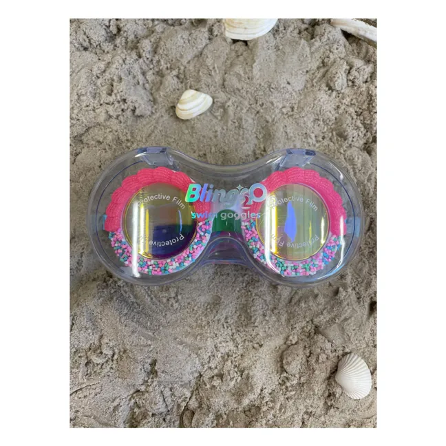 Lunettes de natation Bake Off | Rose fuschia