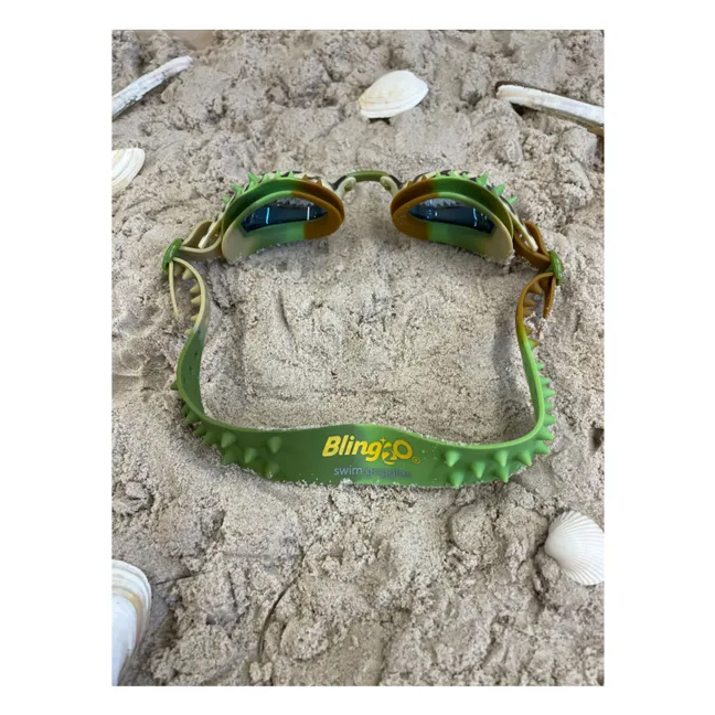 Lunettes de natation Prehistoric Times | Vert kaki