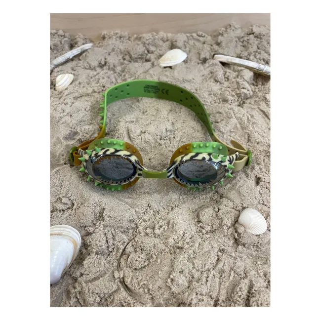 Gafas de natación Prehistoric Times | Verde Kaki