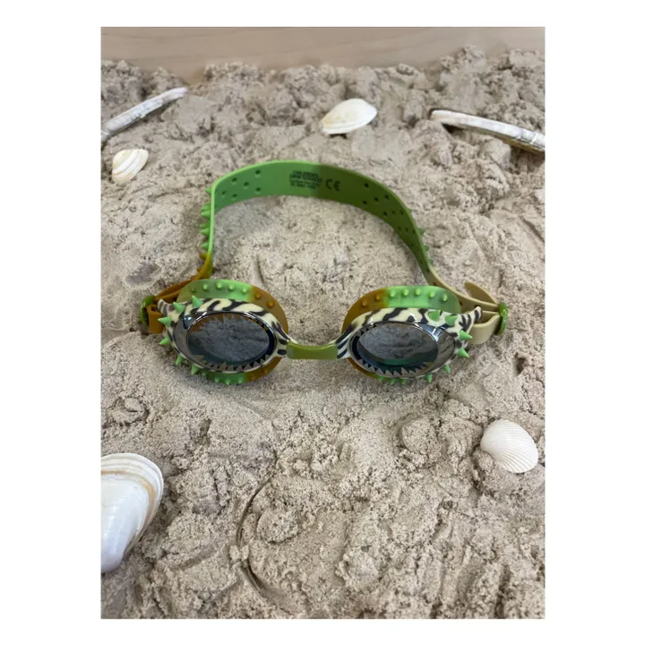 Lunettes de natation Prehistoric Times | Vert kaki- Image produit n°2