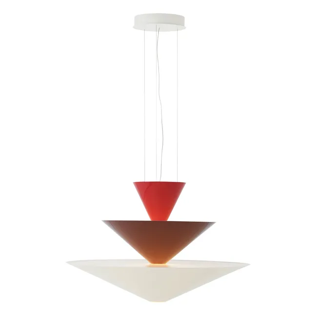 Suspension Gio LN15, Luca Nichetto | Rouge vermillon
