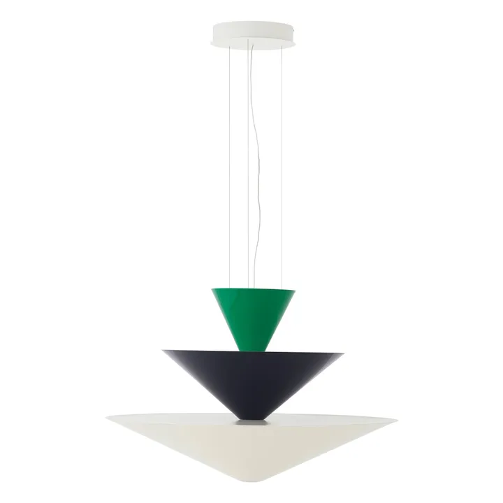 Gio LN15 suspension lamp, Luca Nichetto | Green- Product image n°0