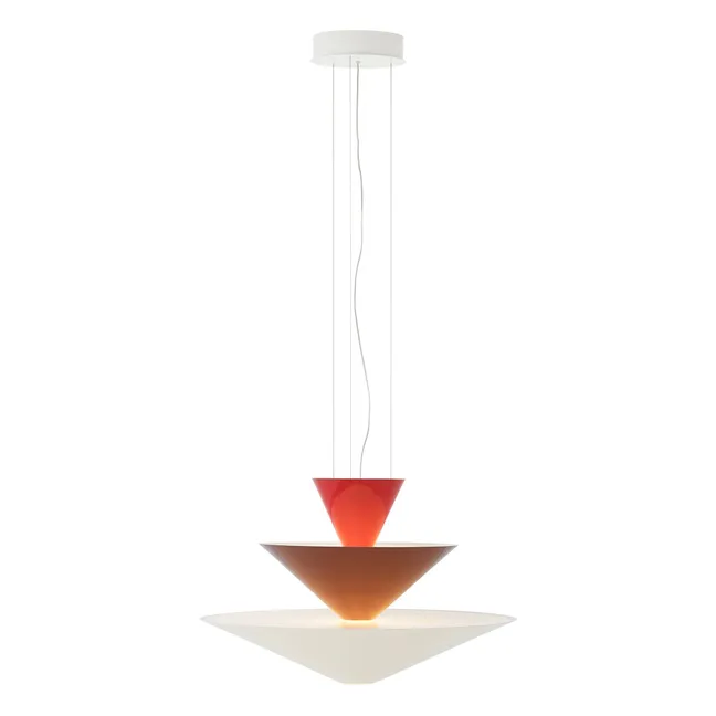 Suspension Gio LN14, Luca Nichetto | Rouge vermillon