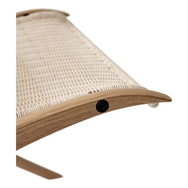 Fauteuil lounge X HM10, Hvidt & Mølgaard | Naturel
