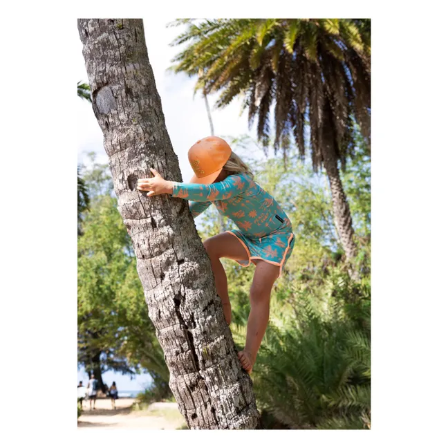 Yaguah Catback UV protection T-shirt Recycled fibers | Green