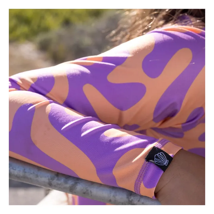 Maillot de Bain Anti-UV Coral Reef Fibres Recyclées | Corail- Image produit n°2