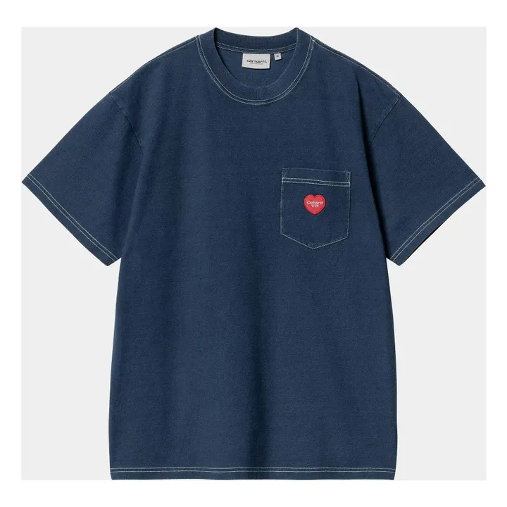 T-shirt Pocket Ingo | Dark Blue- Image produit n°5