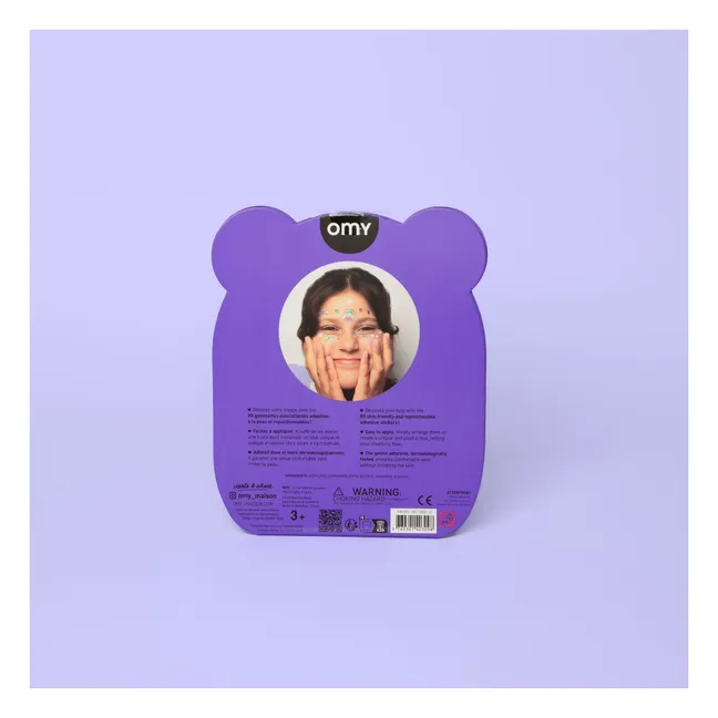 Stickers pour visage Kawai