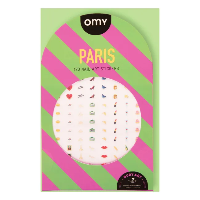 Stickers pour ongles Paris