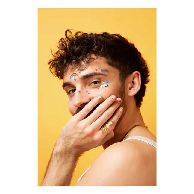 Stickers pour visage Kawai