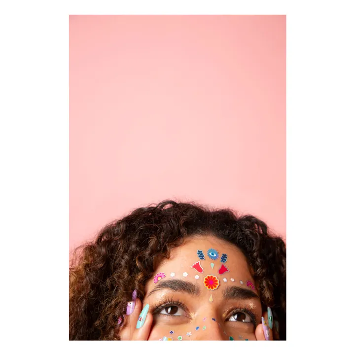 Stickers pour visage Flower- Image produit n°3