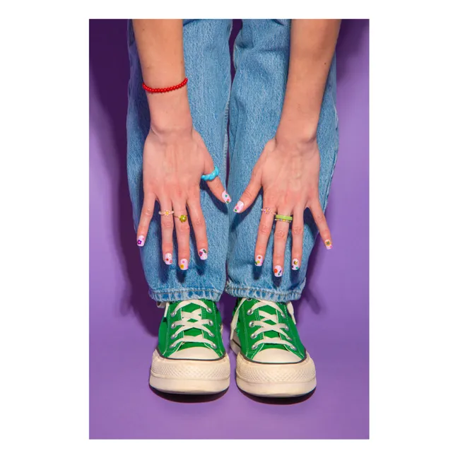 Stickers pour ongles Flower