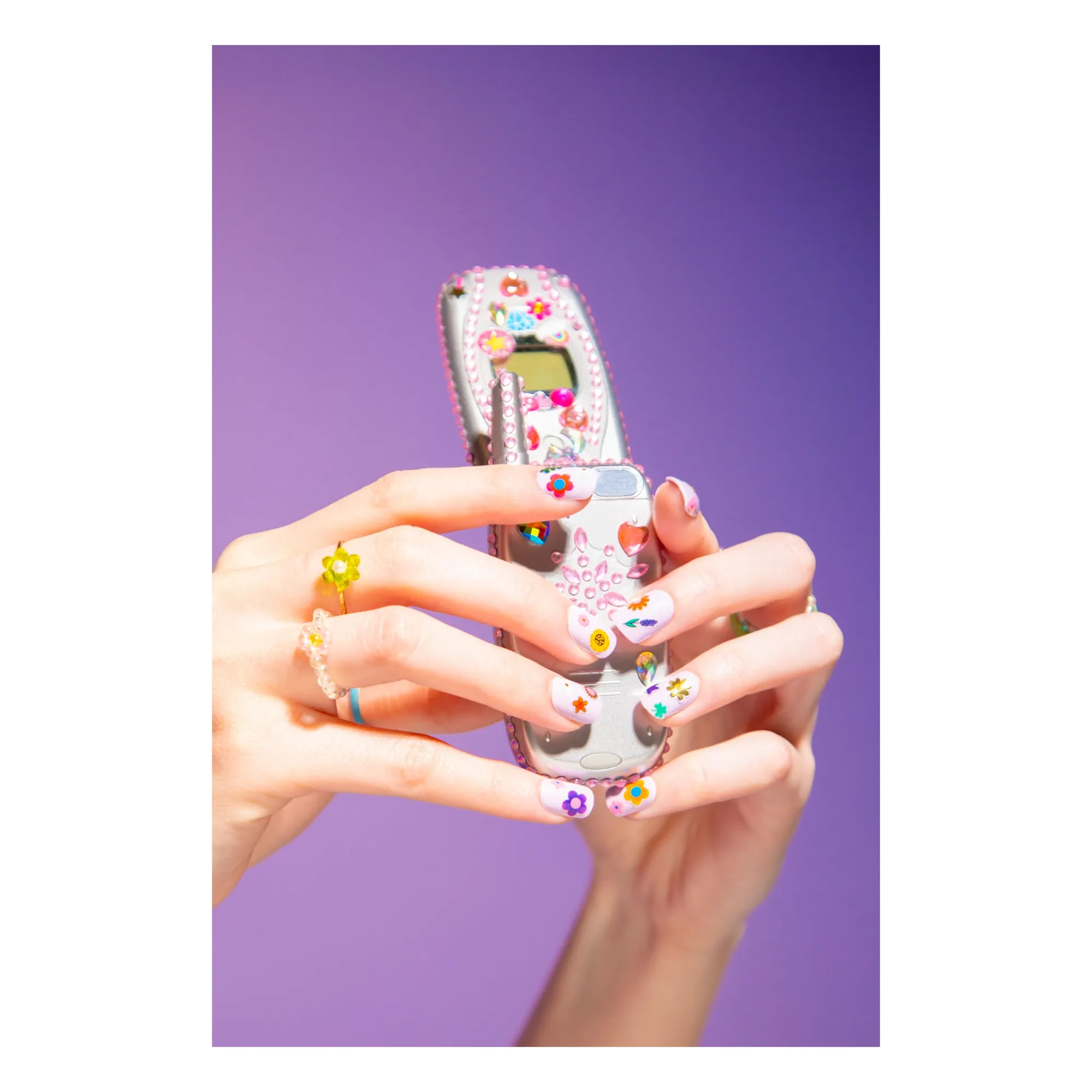 Stickers pour ongles Flower- Image produit n°4
