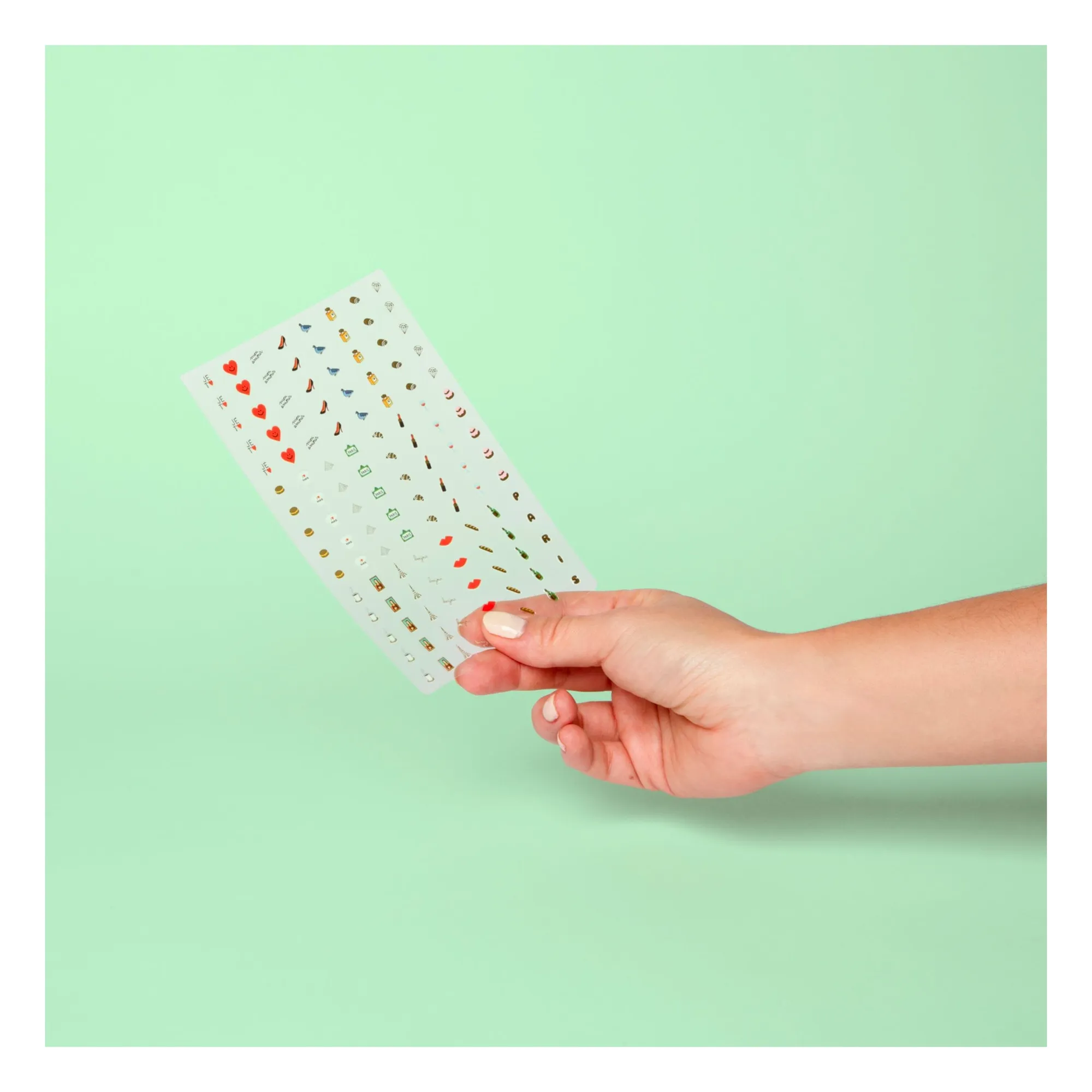Stickers pour ongles Paris- Image produit n°6