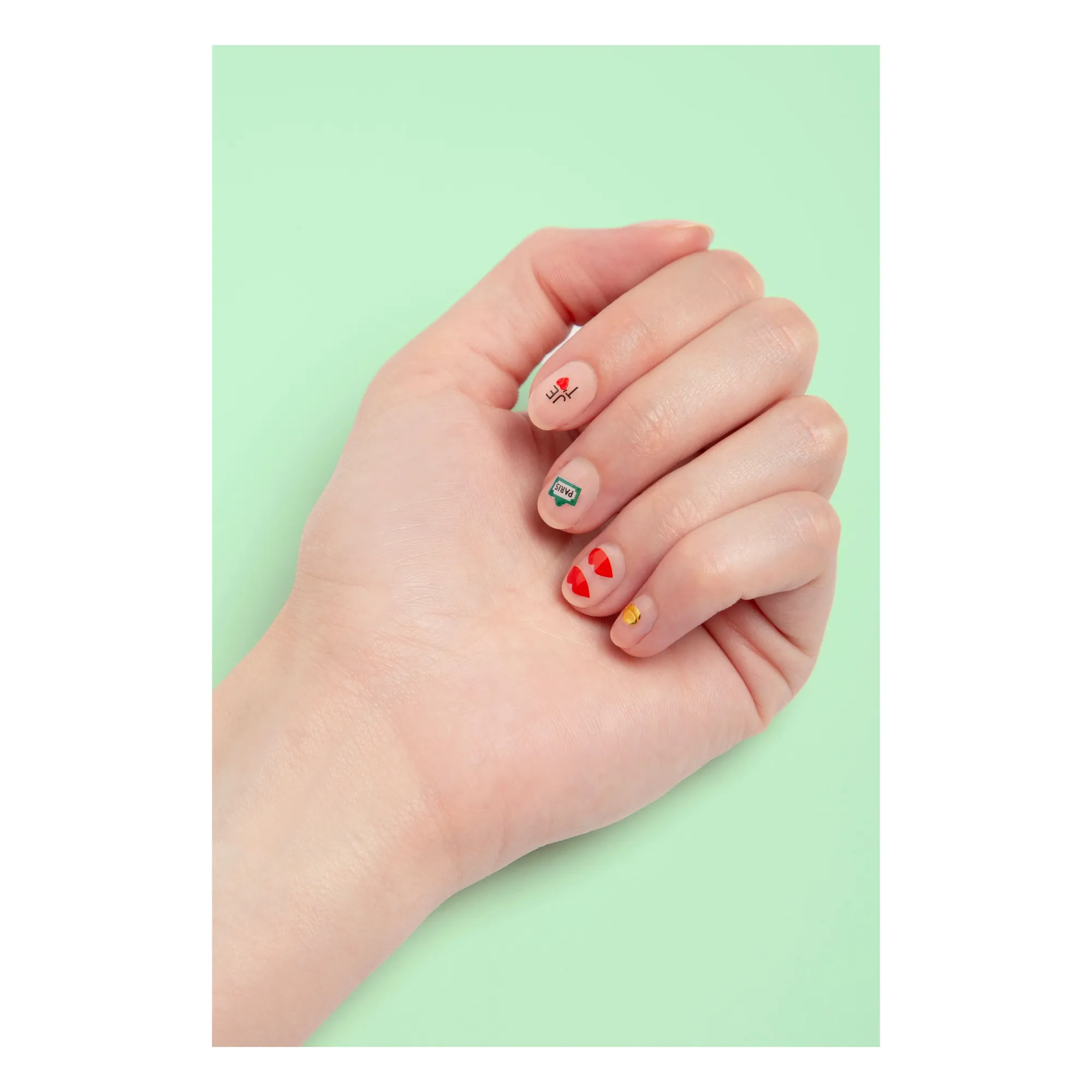 Stickers pour ongles Paris- Image produit n°4
