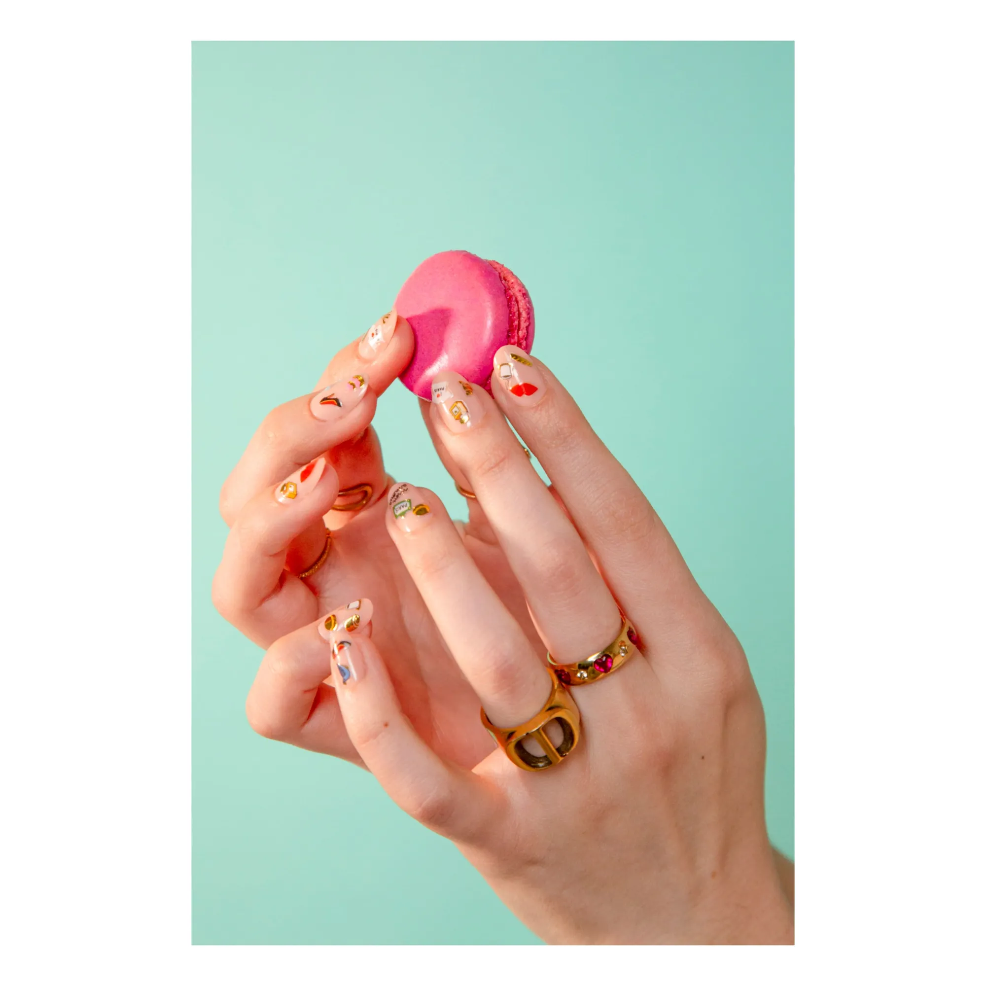 Stickers pour ongles Paris- Image produit n°1