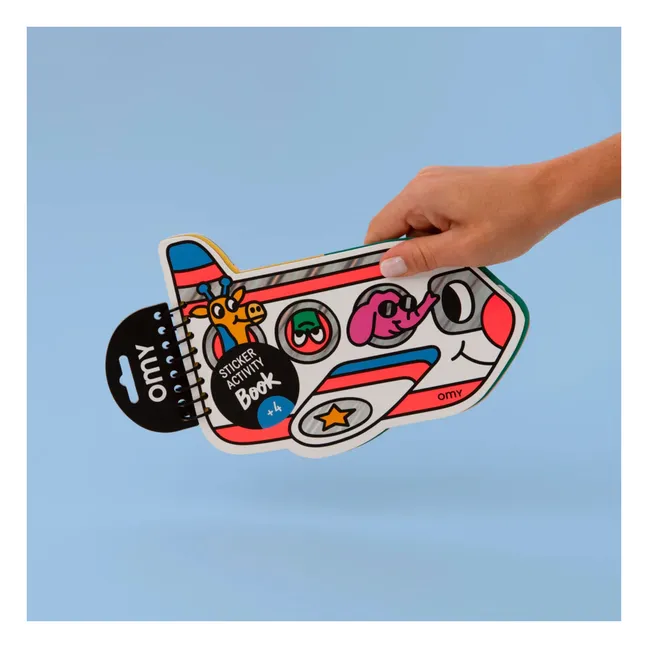 Libro de actividades con pegatinas Vroom