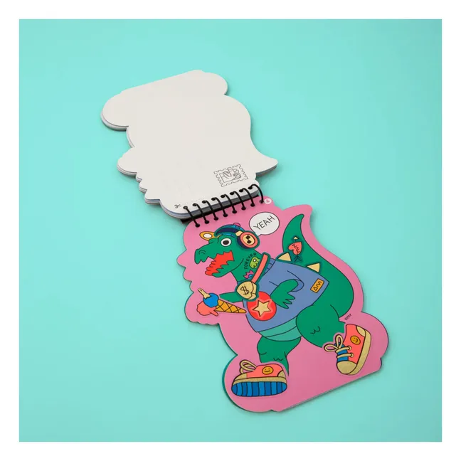Livre d'activité stickers Dino