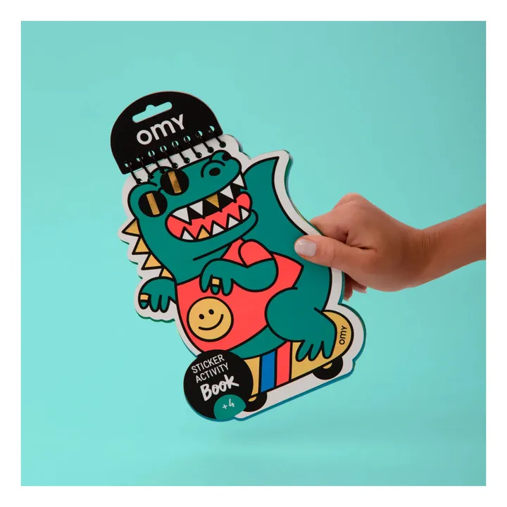 Livre d'activité stickers Dino- Image produit n°0