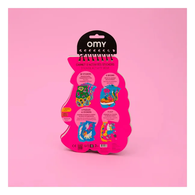 Libro de actividades con pegatinas Lily