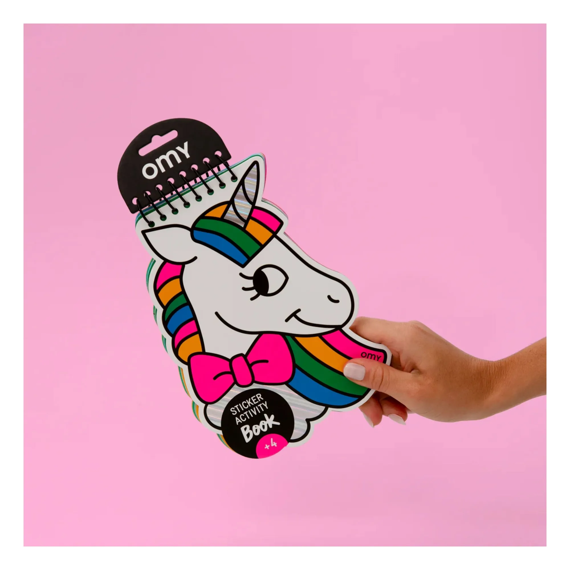 Omy Multicoloured Lily Sticker Activity Book