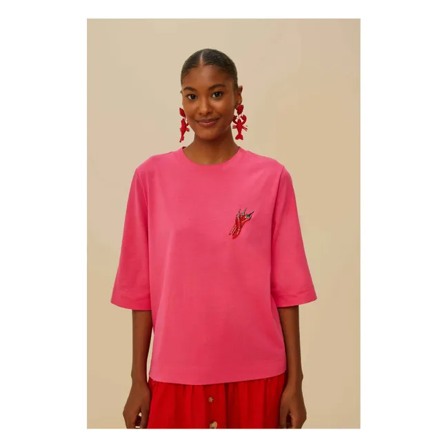 Spicy Pepper T-shirt | Pink