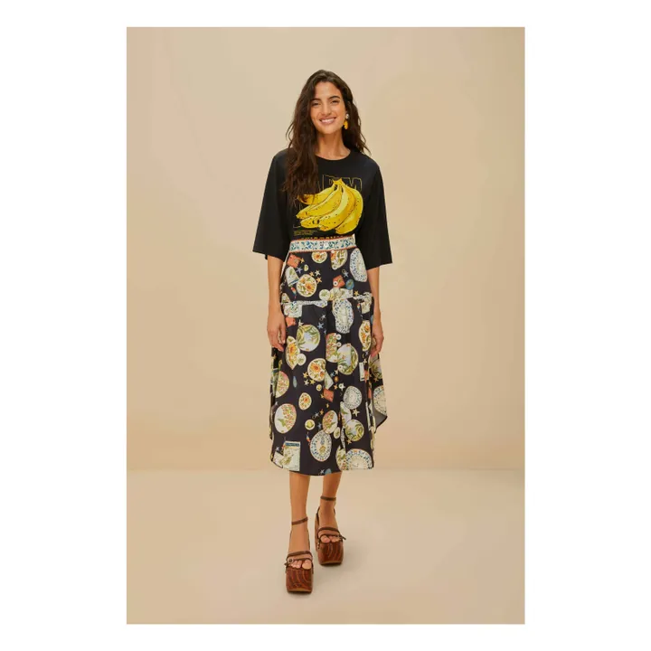 T-shirt Tropical Bananas | Noir- Image produit n°2