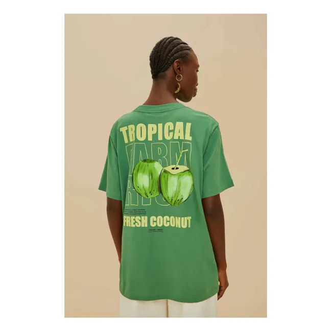 Tropical Coconut T-shirt | Green