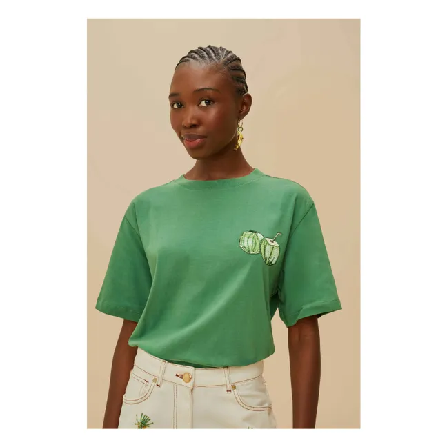T-shirt Tropical Coconut | Vert