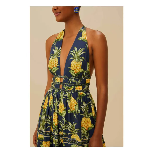 Robe Delicate Pineapple | Bleu marine