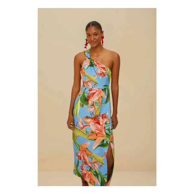 Lily Bloom Linen dress | Blue