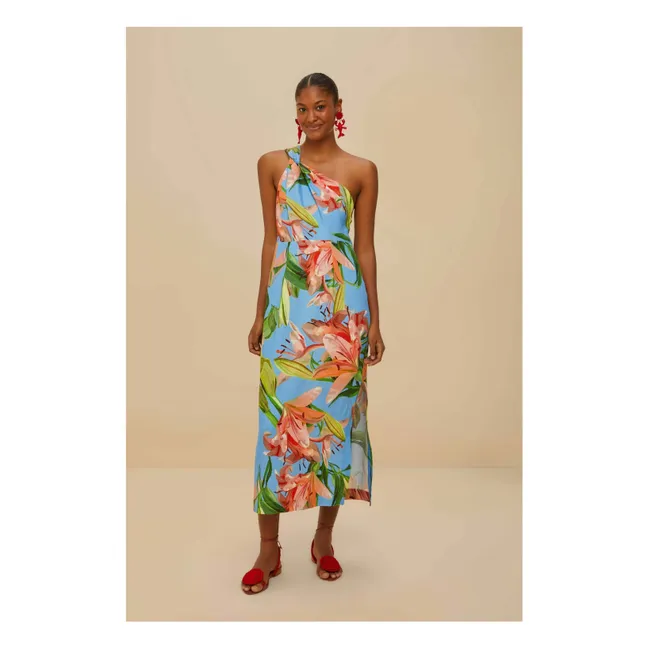 Lily Bloom Linen dress | Blue