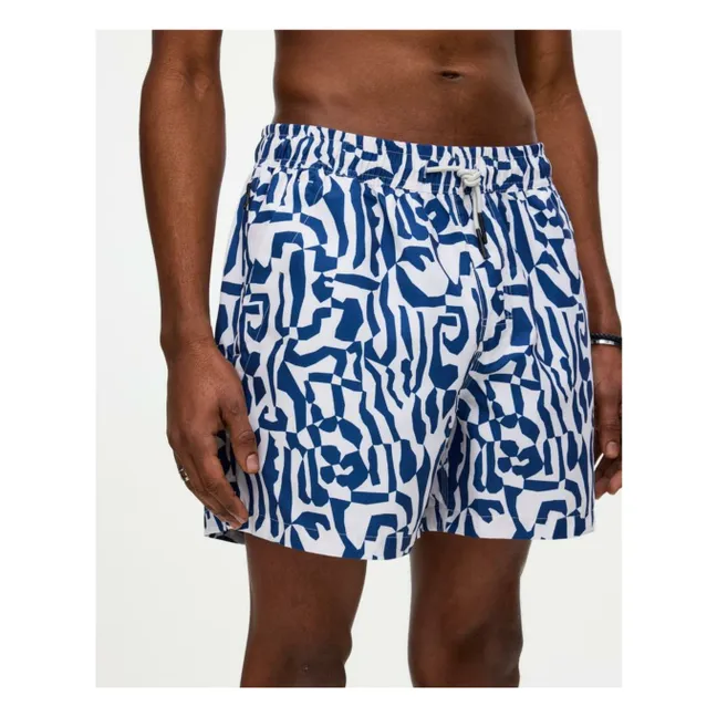 Bañador jaspeado | Beige