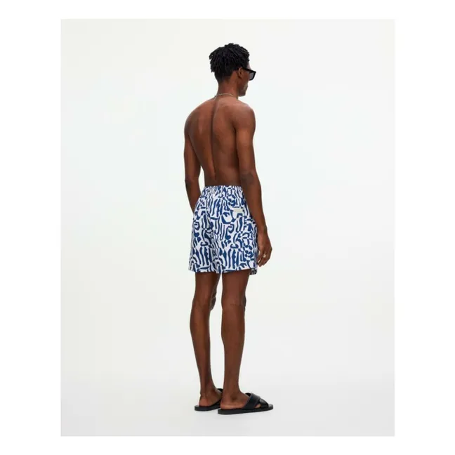 Marbling Badeshorts | Beige