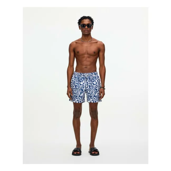 Bañador jaspeado | Beige