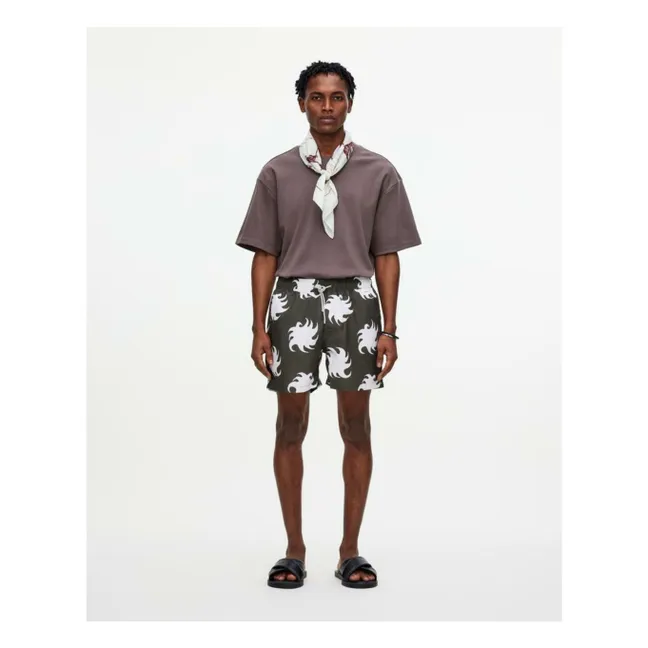 Pantaloncini da bagno Pine Ember | Verde militare