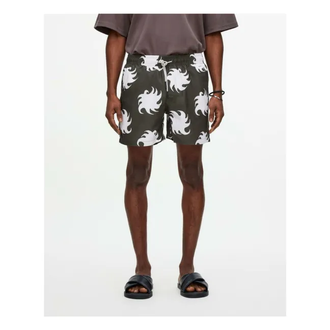 Shorts de baño Pine Ember | Verde Kaki