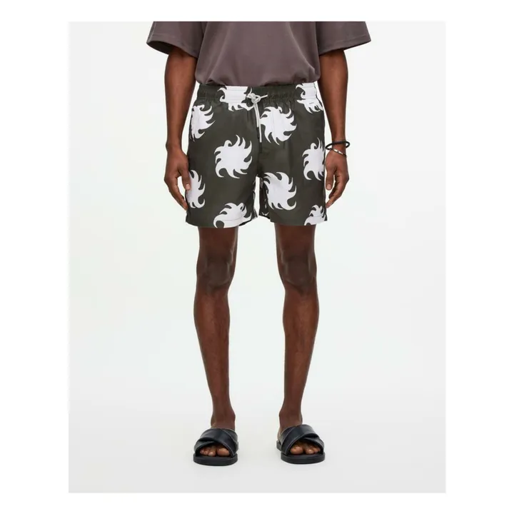 Short de Bain Pine Ember | Vert kaki- Image produit n°1
