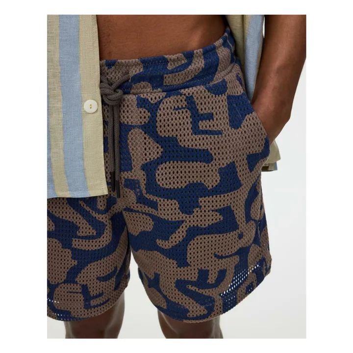 Short de Bain Morel Puzzlotec | Marron- Image produit n°6