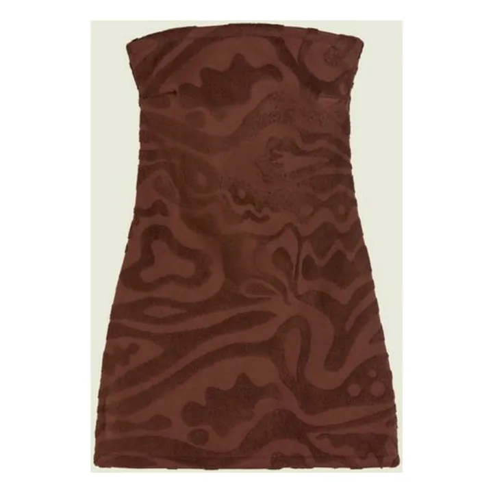Robe Merlot Echo Aya | Marron- Image produit n°0