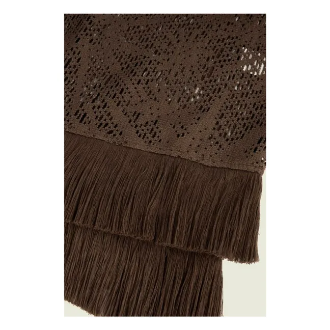 Robe Astrea Ari Crochet  | Marron