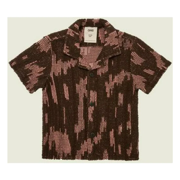 Chemise Brink Palmer Crochet | Marron- Image produit n°0