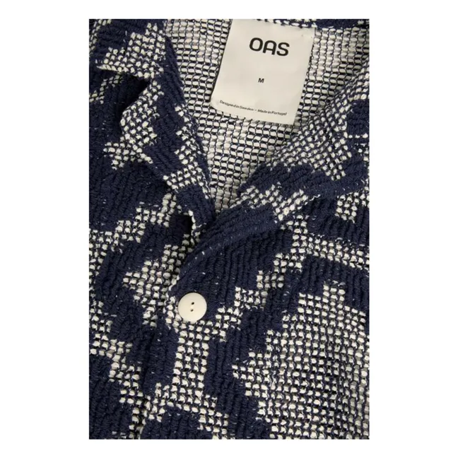Chemise Trastevere Cuba Crochet | Bleu