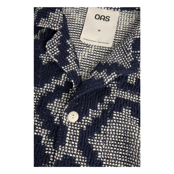 Chemise Trastevere Cuba Crochet | Bleu- Image produit n°4