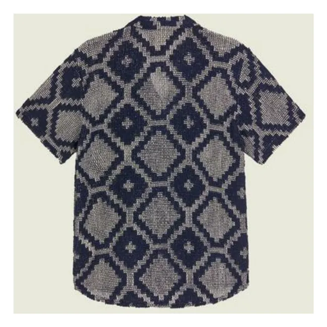Chemise Trastevere Cuba Crochet | Bleu