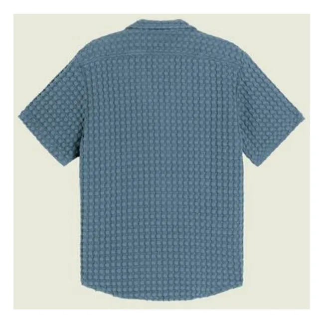 Chemise Coronet Cuba Waffle | Bleu