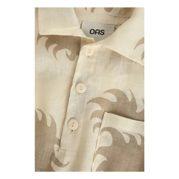 Chemise Hazel Ember Girona Lin | Beige- Image produit n°2