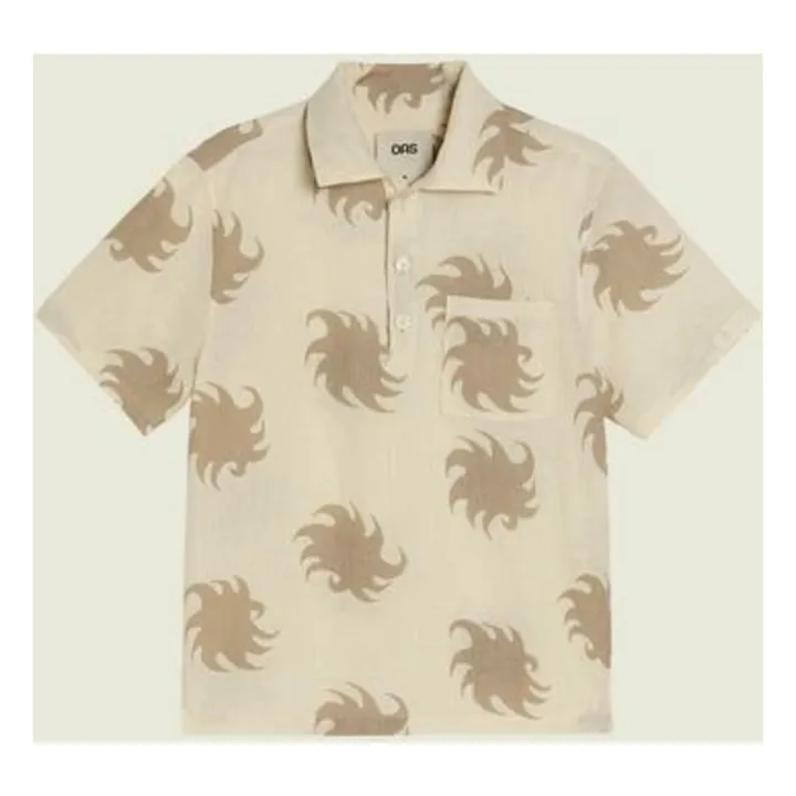 Chemise Hazel Ember Girona Lin | Beige- Image produit n°0
